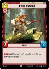 Ewok Warrior - Ashes of the Empire - Star Wars: Unlimited card