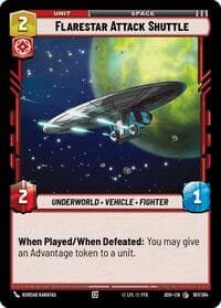 Flarestar Attack Shuttle - Ashes of the Empire - Star Wars: Unlimited card