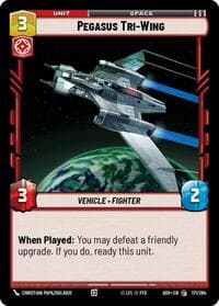Pegasus Tri-Wing - Ashes of the Empire - Star Wars: Unlimited card