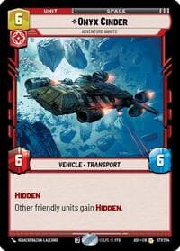 Onyx Cinder - Adventure Awaits - Ashes of the Empire - Star Wars: Unlimited card