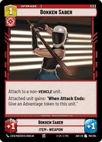 Bokken Saber - Ashes of the Empire - Star Wars: Unlimited card