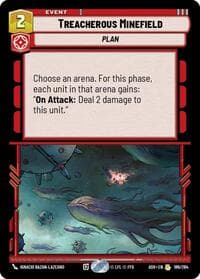 Treacherous Minefield - Ashes of the Empire - Star Wars: Unlimited card