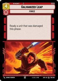 Galvanized Leap - Ashes of the Empire - Star Wars: Unlimited card