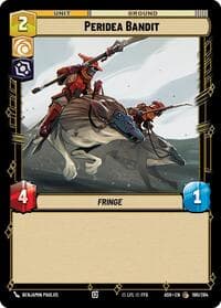 Peridea Bandit - Ashes of the Empire - Star Wars: Unlimited card