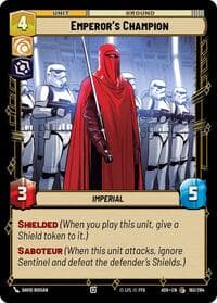Emperor's Champion - Ashes of the Empire - Star Wars: Unlimited card