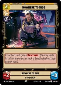 Nowhere to Hide - Ashes of the Empire - Star Wars: Unlimited card