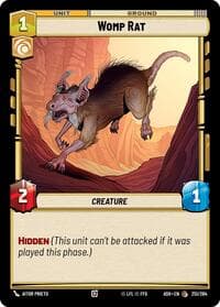 Womp Rat - Ashes of the Empire - Star Wars: Unlimited card