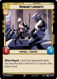 Remnant Lookouts - Ashes of the Empire - Star Wars: Unlimited card