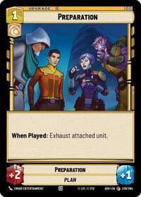 Preparation - Ashes of the Empire - Star Wars: Unlimited card