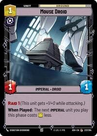 Mouse Droid - Ashes of the Empire - Star Wars: Unlimited card