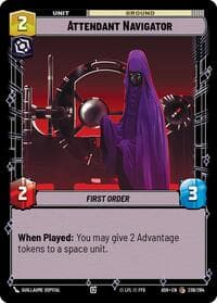 Attendant Navigator - Ashes of the Empire - Star Wars: Unlimited card