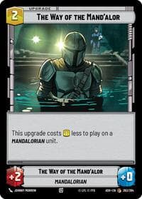 The Way of the Mand'alor - Ashes of the Empire - Star Wars: Unlimited card