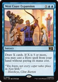 West Coast Expansion (Surge Foil) - Commander: Marvel Super Heroes - Magic: The Gathering card