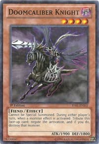 Doomcaliber Knight (Starfoil) - Battle Pack: Epic Dawn - YuGiOh card