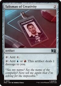 Talisman of Creativity (Surge Foil) - Commander: Marvel Super Heroes - Magic: The Gathering card