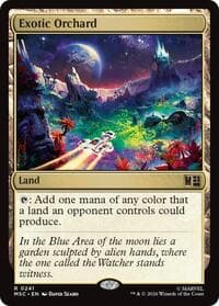 Exotic Orchard (Surge Foil) - Commander: Marvel Super Heroes - Magic: The Gathering card
