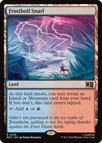 Frostboil Snarl (Surge Foil) - Commander: Marvel Super Heroes - Magic: The Gathering card