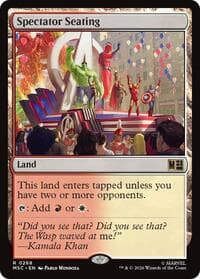 Spectator Seating (Surge Foil) - Commander: Marvel Super Heroes - Magic: The Gathering card
