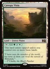 Canopy Vista - Commander: Marvel Super Heroes - Magic: The Gathering card