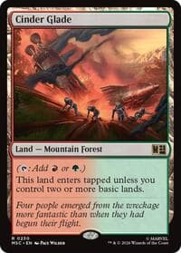 Cinder Glade (Surge Foil) - Commander: Marvel Super Heroes - Magic: The Gathering card