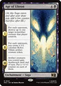 Age of Ultron - Commander: Marvel Super Heroes - Magic: The Gathering card