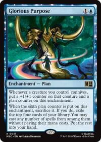 Glorious Purpose (Surge Foil) - Commander: Marvel Super Heroes - Magic: The Gathering card