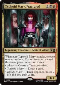 Typhoid Mary, Fractured - Commander: Marvel Super Heroes - Magic: The Gathering card