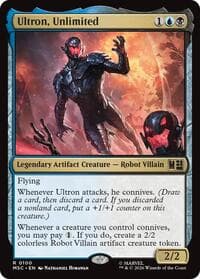 Ultron, Unlimited - Commander: Marvel Super Heroes - Magic: The Gathering card