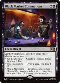 Black Market Connections - Commander: Marvel Super Heroes - Magic: The Gathering card