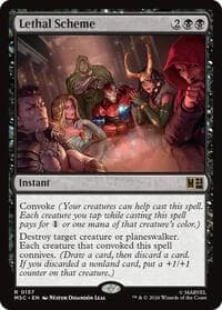 Lethal Scheme (Surge Foil) - Commander: Marvel Super Heroes - Magic: The Gathering card