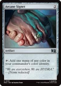 Arcane Signet (0193) - Commander: Marvel Super Heroes - Magic: The Gathering card
