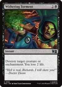 Withering Torment - Commander: Marvel Super Heroes - Magic: The Gathering card