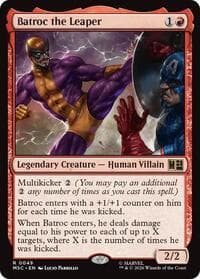 Batroc the Leaper (Surge Foil) - Commander: Marvel Super Heroes - Magic: The Gathering card