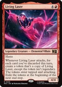 Living Laser - Commander: Marvel Super Heroes - Magic: The Gathering card