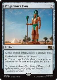 Progenitor's Icon (Surge Foil) - Commander: Marvel Super Heroes - Magic: The Gathering card