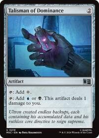 Talisman of Dominance - Commander: Marvel Super Heroes - Magic: The Gathering card