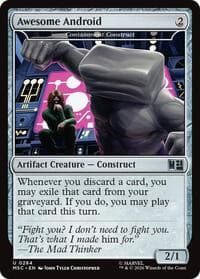 Awesome Android - Containment Construct - Commander: Marvel Super Heroes - Magic: The Gathering card