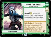 Bo-Katan Kryze - Reclaiming Mandalore - Ashes of the Empire - Star Wars: Unlimited card