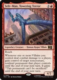 Stilt-Man, Towering Terror (Surge Foil) - Commander: Marvel Super Heroes - Magic: The Gathering card