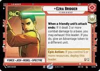 Ezra Bridger - It's Now or Never - Ashes of the Empire - Star Wars: Unlimited card