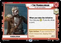 The Mandalorian - We Can't Keep Running - Ashes of the Empire - Star Wars: Unlimited card