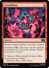 Vandalblast - Commander: Marvel Super Heroes - Magic: The Gathering card