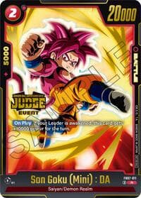 Son Goku (Mini) : DA (Judge Pack (Event Judge) 05) - Tournament and Championship Promos - Dragon Ball Super: Fusion World card