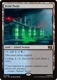 Fetid Pools - Commander: Marvel Super Heroes - Magic: The Gathering card