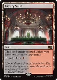 Luxury Suite (Surge Foil) - Commander: Marvel Super Heroes - Magic: The Gathering card