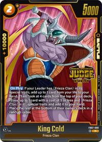 King Cold (Judge Pack (Event Judge) 05) - Tournament and Championship Promos - Dragon Ball Super: Fusion World card