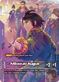 Mikazuki Augus (C+) (Premium Accessory Set - Mobile Suit Gundam: Iron-Blooded Orphans) - Gundam Promotional Cards - Gundam Card Game card