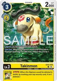 Takinmon - Digital World Shambala - Digimon Card Game card