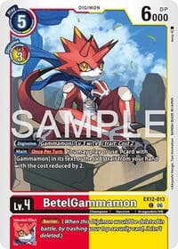 BetelGammamon - Digital World Shambala - Digimon Card Game card