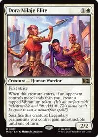 Dora Milaje Elite - Commander: Marvel Super Heroes - Magic: The Gathering card
